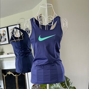 Nike Women's  Tank Top with Teal Logo